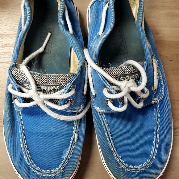 Sperry Canvas Boat Shoes - Picture 2 of 11